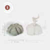 Kürbis aus Beton - Herbst-Deko 21 1 02015 1 DEKO OBJEKT Beton Kuerbis SIZE S ohne