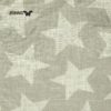 graue Papier-Serviette mit Sternen