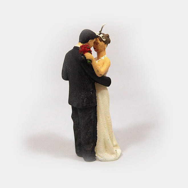 Kerzen-Hochzeitspaar